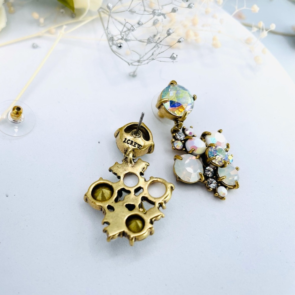 J.Crew Crystal Statement Earrings - image 5
